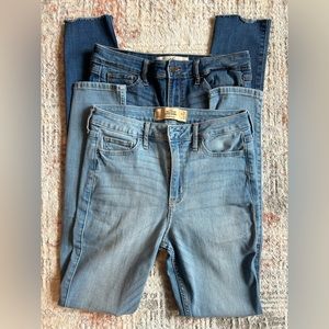 HOLLISTER BUNDLE High Rise Super Skinny Jeans